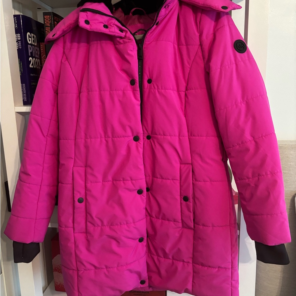Michael Kors Pink Quilted Jacket